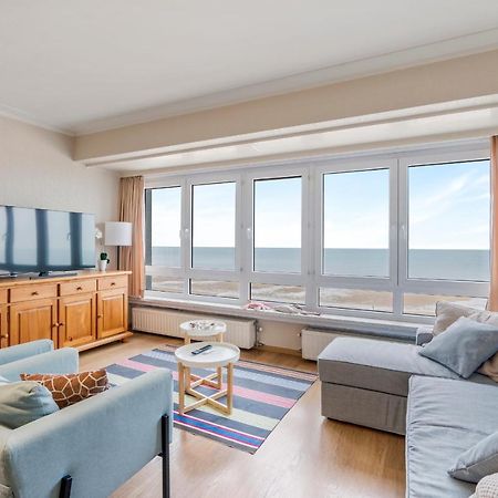 Zonnig Familie App Op Zeedijk Met Zeezicht Voor 6P Daire Oostende Dış mekan fotoğraf